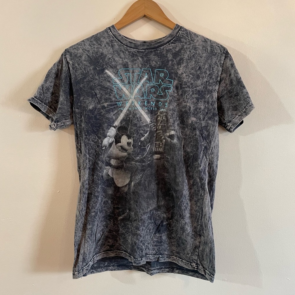Disney Star Wars Weekends 2011 Rare Tie Dye Shirt Size M